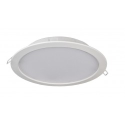 Downlight LED Redondo 15W Regulable UGR19, corte 150mm IP44